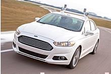 Ford Fusion Hybrid:  Forschungsfahrzeug für autonomes Fahren.  Foto: Ford/ dpp-AutoReporter